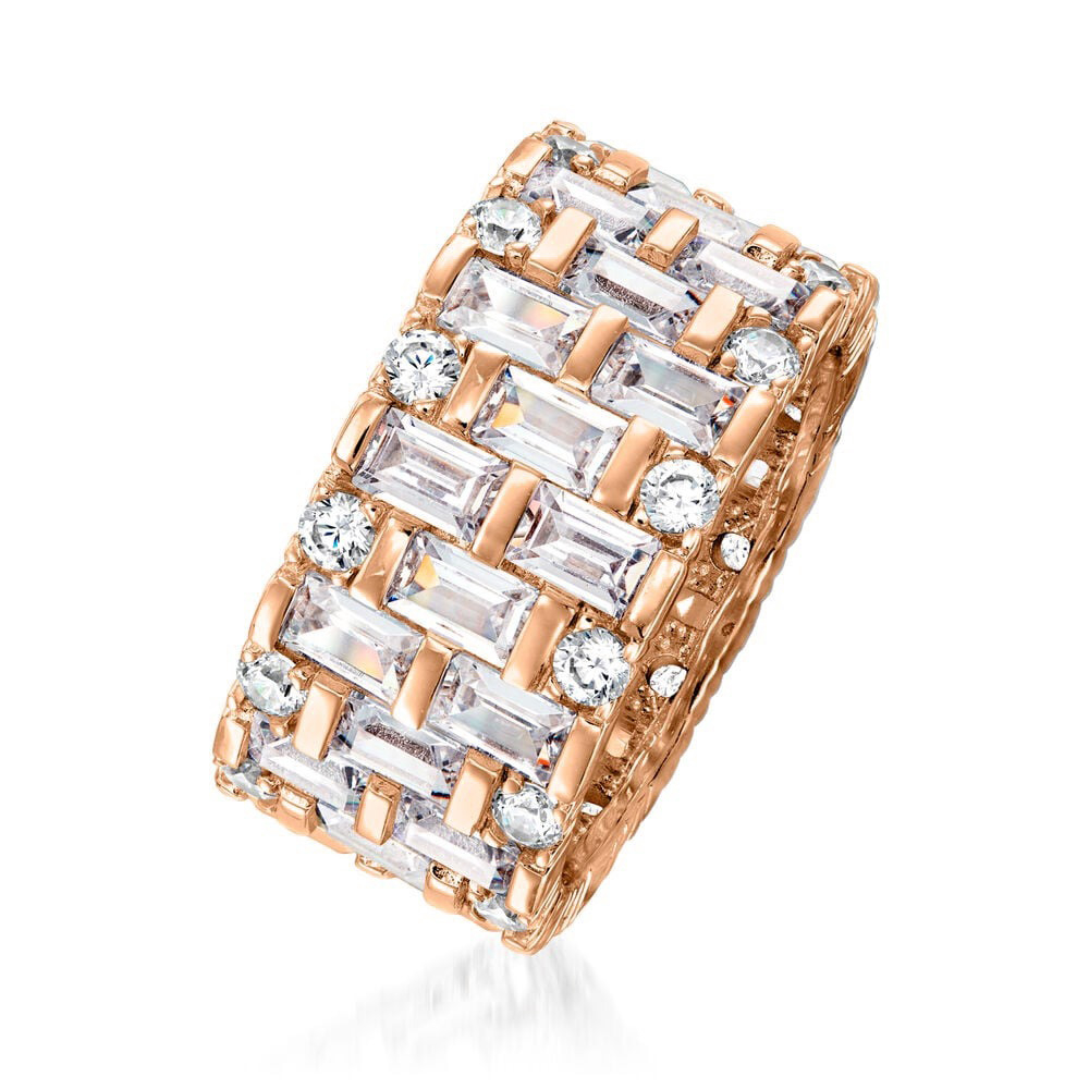 関税送料無料【AMY O】Baguette Eternity Bead リングセット Baguette + Eternity Bead Ring Set, Stacker Rings, Stackable