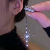 Fashion Micro Pave Setting Hoop Earrings