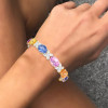 30ctw Oval Cut Multi-Color Sapphire Statement Bracelet