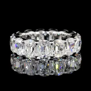 16ctw Cushion-shaped Criss Cut Eternity Ring