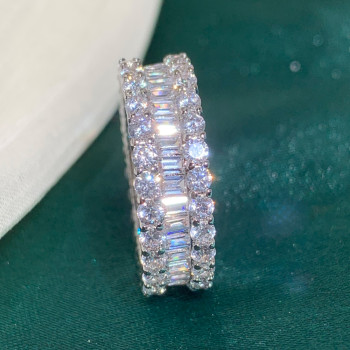 5ctw Baguette Cut Classic Eternity Band
