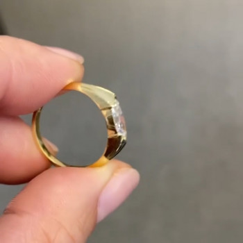 2ct Marquise Cut White Sapphire Engagement Ring