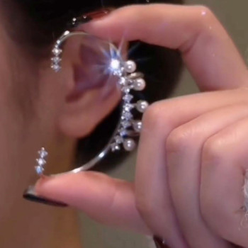 White Pearl Non-Piercing Ear Cuff