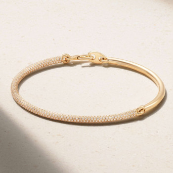 3.5ctw Multicolor Sapphire Paved Rainbow Bracelet