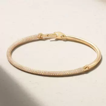 3.5ctw Multicolor Sapphire Paved Rainbow Bracelet