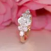 2.5ct Oval Cut Cluster Sidestone Engagement Ring
