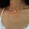Half-moon Multi-layer Fashion Necklace