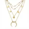 Half-moon Multi-layer Fashion Necklace