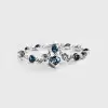 Round Cut Heart of Ocean Bracelet