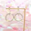 Fashion Hoop Earrings for Women in Gold