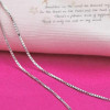 Ladies' 0.8mm Adjustable Box Chain Necklace