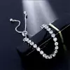Fashion White Sapphire Adjustable Bracelet