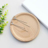 Sterling Silver Fashion Heart Threader Earrings