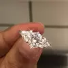 2.2ct Round Cut White Sapphire Engagement Ring