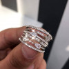 Handmade Split Shank 925 Sterling Silver Wedding Band