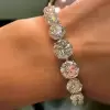 Round Cut Rivera Graduated Tennis Bracelet