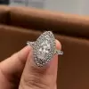 1.35ct Split Shank Marquise Cut Engagement Ring for Women