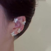 White Sapphire Butterfly Non-Piercing Ear Cuff