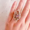 Handmade Seaside Sterling Silver Mix Gemstone Ring 5.71 TCW