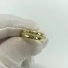 0.95ctw Round Cut White Sapphire Eternity Band in Gold