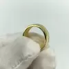 0.95ctw Round Cut White Sapphire Eternity Band in Gold