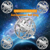 Unique Foldable Astronomical Armillary Sphere Ring 925 Sterling Silver
