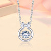 Handmade Constellation Design Dancing Stone Pendent Necklace