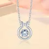 Handmade Constellation Design Dancing Stone Pendent Necklace