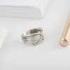 925 Sterling Silver Handmade Nest  Adjustable Ring