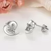 Love Forever 925 Sterling Silver Stud Earrings