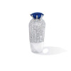 9.75 Round Cut Blue & White Sapphire Dome Ring 