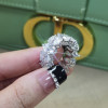 12ctw Pear Cut White Sapphire Eternity Ring