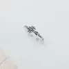 925 Sterling Silver Handmade Retro Cross Ring