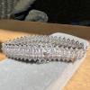 14.5ctw Radiant Cut White Sapphire Tennis Bracelet