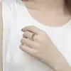 925 Sterling Silver Handmade Retro Cross Ring