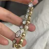 20ctw Multi Cut White Sapphire Bracelet