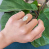 5ct Marquise Cut White Sapphire Engagement Ring