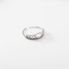 925 Sterling Silver Handmade Heart Crown Ring