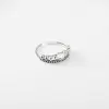 925 Sterling Silver Handmade Heart Crown Ring