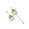 Asymmetrical Earrings Building Series Arab Night