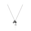 African Prairie Series Zebra Pendant Necklace
