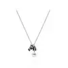 African Prairie Series Zebra Pendant Necklace