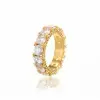 Handmade Yellow Color Round Cut Men's Ring Band