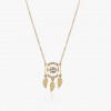 925 Sterling Silver Dream Catcher Necklace