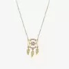 925 Sterling Silver Dream Catcher Necklace