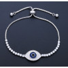 Handmade Devil's Eye Crystal Bracelet
