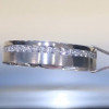 Pave Setting Round Cut Eternity Band for Men