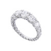 Handmade 1.65CT Round Brilliant Diamond Eternity Band