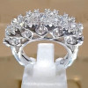 2.8ctw Round Cut Five-stone Wedding Band