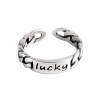 925 Sterling Silver Handmade Lucky Ring
